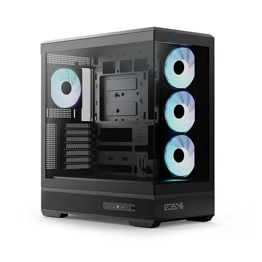 Корпус AeroCool P500B Digi-BK-v1 Black (ACCM-PN09143.11) - фото 9