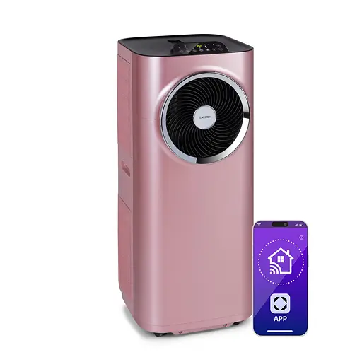 Мобильный кондиционер Klarstein Kraftwerk Smart 10K (10034666) Розовый