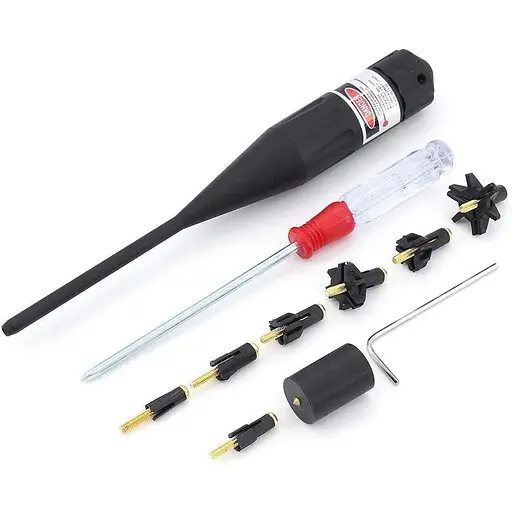 Приціл вимірювальний, манометр і комплект оглядових отворів Bemodst рушниця 78 калібру червоний