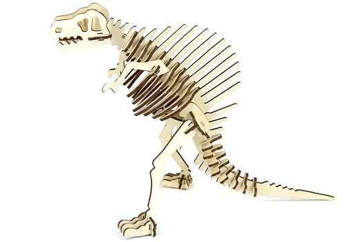 Дерев'яний конструктор динозавр СПИНОЗАВР - фото 4
