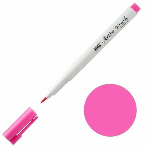 Маркер-кисть Artist Brush Розовый 1100 Marvy - фото 1