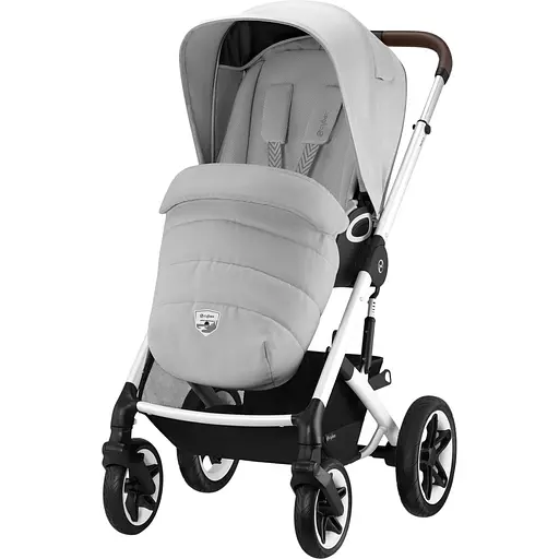 Коляска Cybex Talos S Lux SLV Lava Grey з бампером сіра (522002589) - фото 2