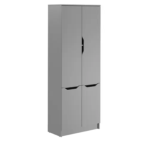 Шкаф распашной MebelStar 4Д Лилу 80x40x210 см Дуб ристрето (MBS-1413) - фото 5