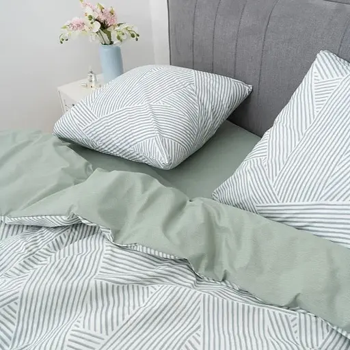 Комплект постільної білизни Viluta євро ранфорс 25370 100% бавовна - фото 3