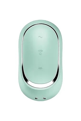 Вакуумний кліторальний стимулятор з вібрацією Satisfyer Pro To Go 2 м'ятний - фото 2