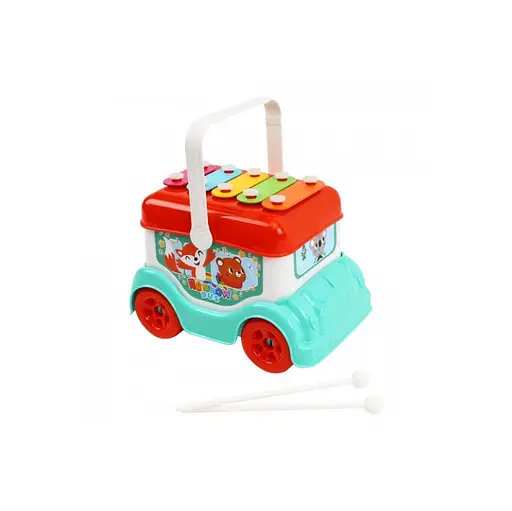 Дитяча музична іграшка "Автобус-ксилофон" ТехноК 9857TXK - фото 4