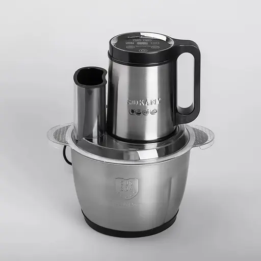 Многофункциональный блендер измельчитель Sokany SK-06035 LCD дисплей 900Вт 3.5л - фото 7