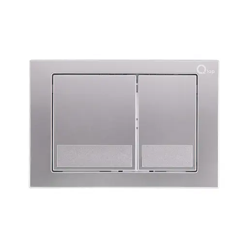 Клавіша змиву Qtap Nest QT0111M06029SAT, Хром матовый - фото 1