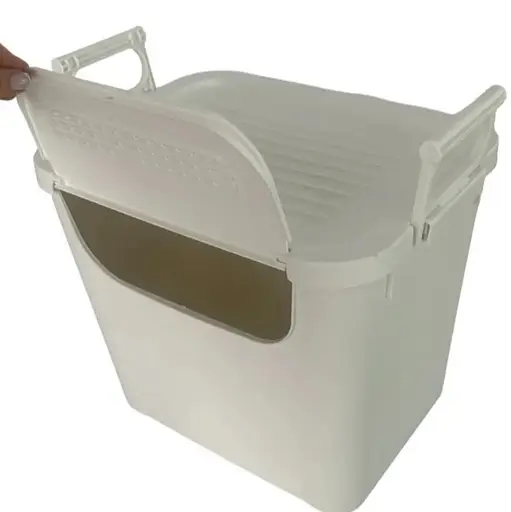 Органайзер-ящик Motek на 30 л білий універсальний 29х41х34 см (MT-35) - фото 6