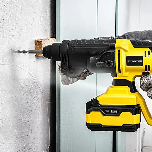 Аккумуляторный перфоратор Trotec PRDS 20-20V с кейсом (DAS302797) - фото 8