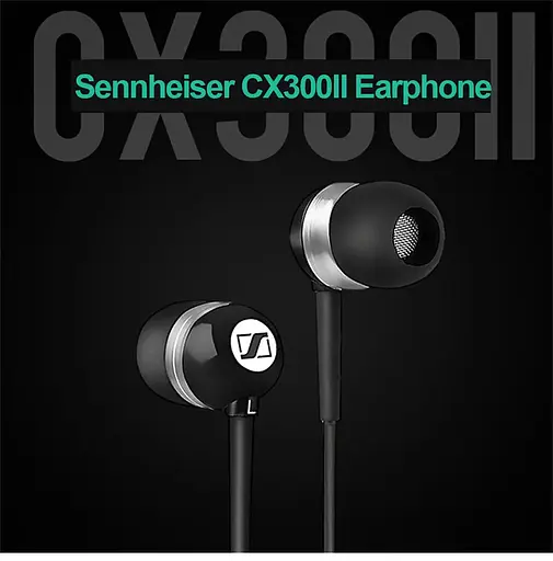 Наушники Sennheiser CX 300II с басами, 3,5 мм, музыка, стереогарнитура HIFI для iPhone, Android - фото 2
