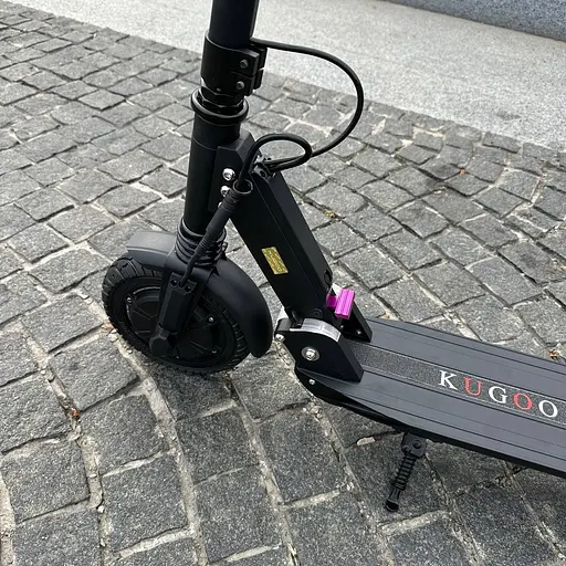 Электросамокат KUGOO S3 Jilong 8.8Ah 450W черный + сумка-чехол - фото 9