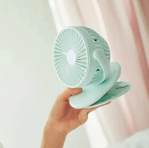 Вентилятор портативный Solove Clip Fun F3 Зеленый - фото 2