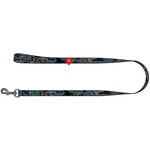 Повідець для собак Waudog Nylon нейлоновий, малюнок "Тінь Бетмена", M - фото 2