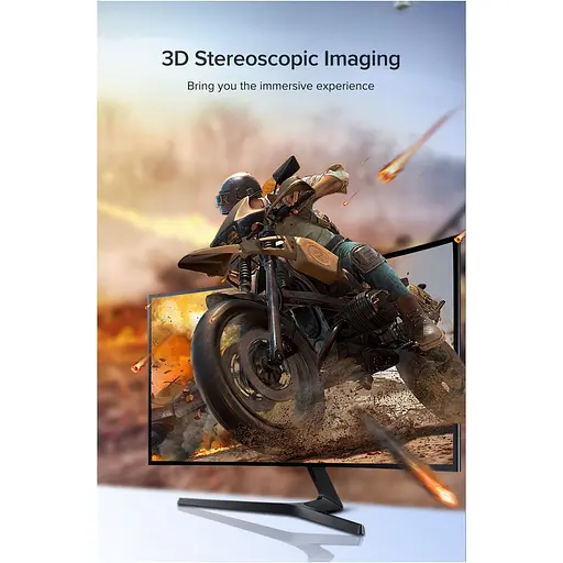 Кабель Ugreen DP112 DisplayPort - DisplayPort V1.4 2m Black (60843) [139096] - фото 7