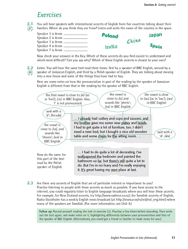 English Pronunciation in Use Advanced with Answers and Downloadable Audio - фото 5