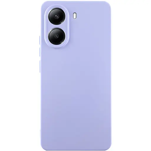 Чехол Silicone Cover Lakshmi Full Camera (AAA) для Xiaomi Poco X7 Pro Сиреневый / Dasheen