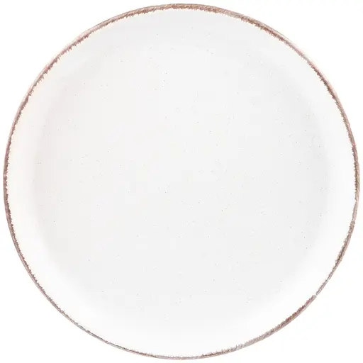 Тарелка обеденная Ardesto Lazio 27 см белая (AR1526W)