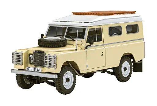 Сборная модель-копия Revell Автомобиль Land Rover Series III LWB 1:24 (RVL-67056) - фото 2