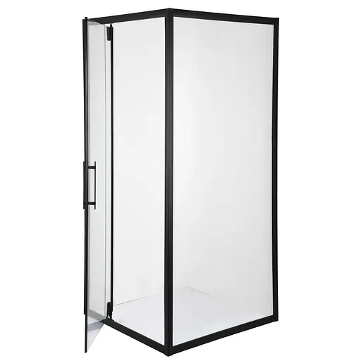 Душевая кабина Bravo Morava 90BT N 000023255, Черный матовый, прозрачный, Черный матовый - фото 4