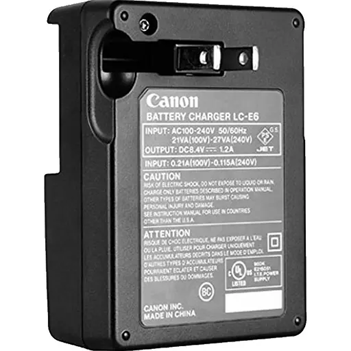 Зарядное устройство Canon LC-E6 для аккумулятора LP-E6/LP-E6N/LP-E6NH 3349B001 (139160) - фото 2