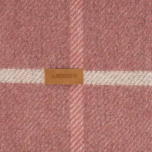 Плед Ardesto Leonardo Alpina 140x200 см 100% розовая шерсть (ART0701LM) - фото 6