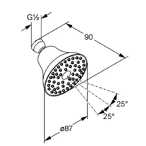 Верхний душ Kludi Freshline 6219105-00 - фото 2