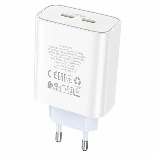 Мережева зарядка Borofone BA73A PD 35W - фото 3