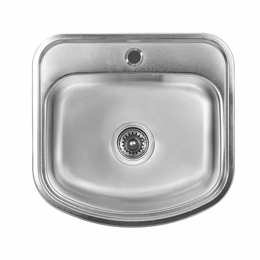 Кухонная мойка из нержавеющей стали Platinum сатин 4947 (0,8/180 мм), Satin - фото 1