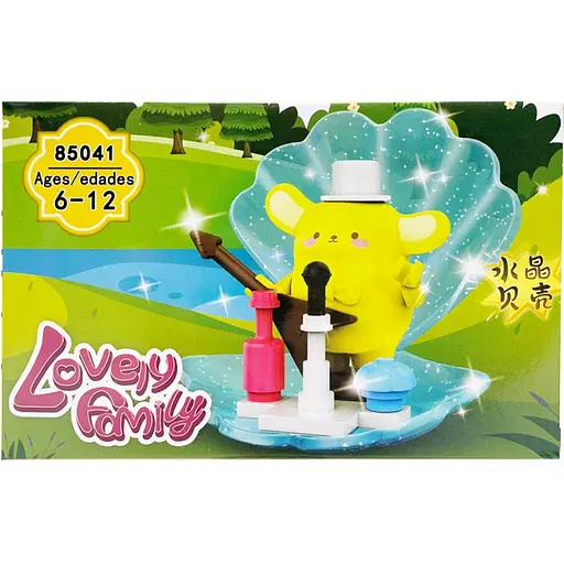 Детский игровой конструктор PomPomPurin Bambi 85041-8 пластиковые детали - фото 1