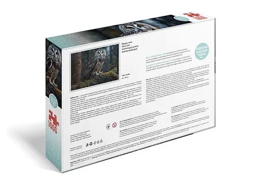 Пазл "Мудра сова" 1000 елементів TRFL_B/OWL DGT-PUZZLE, в коробці (4820266221379) - фото 3