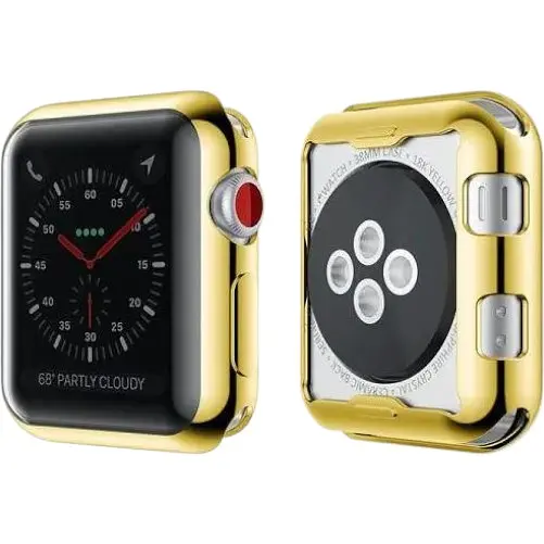 Чохол-накладка DK Silicone Face Case для Apple Watch 42mm (gold) - фото 3
