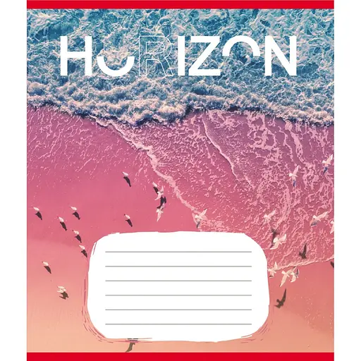 Тетрадь общая Горизонт 096-640014L-4 в линию, 96 листов