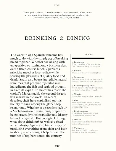 Spain. The Monocle Handbook - фото 4