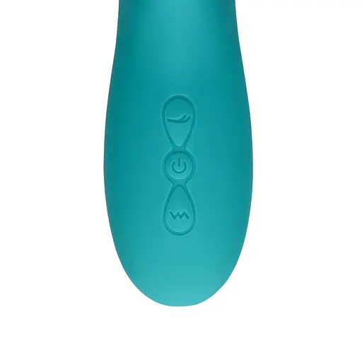 Вібратор Loveline Flapping G-Spot Butterfly 25.7 см бірюзовий - фото 7