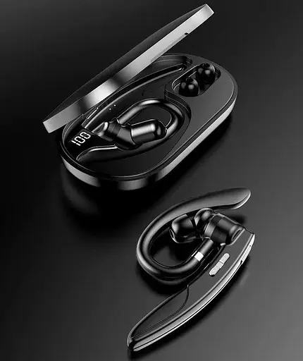 Бездротова Bluetooth гарнітура K29 з індикатором заряду, мікрофоном і шумозаглушенням (Бізнес Гарнітура) - фото 3