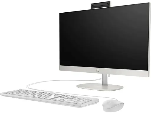 Моноблок HP 23.8 245-G10 FHD IPS/AMD Ryzen 3 7320U/8GB/512SSD/UMA/W11P/White (B6YM2ET) - фото 2