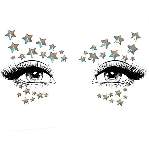 Наклейки Leg Avenue Celeste face jewels sticker