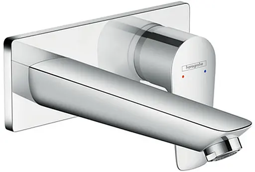 Смеситель для умывальника Hansgrohe Talis E со стены скрытого монтажа 165 мм хром 71732000 Хром - фото 1