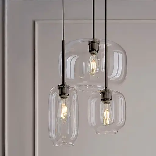 Підвісний світильник з прозорим видовженим плафоном | Line F | Арт. AA359/150 - фото 6