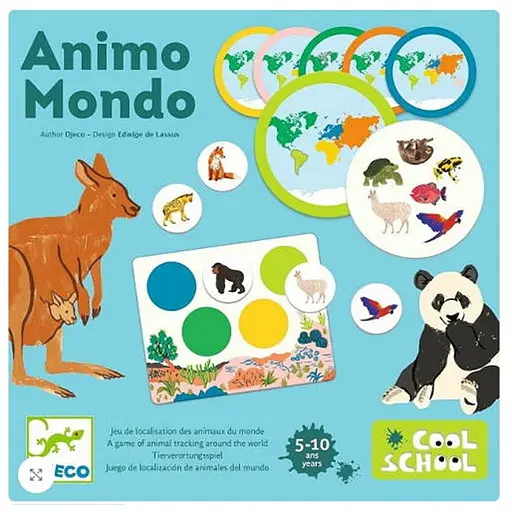 Настольная игра Djeco Анимо Мондо (Animo Mondo) (DJ08198) - фото 1