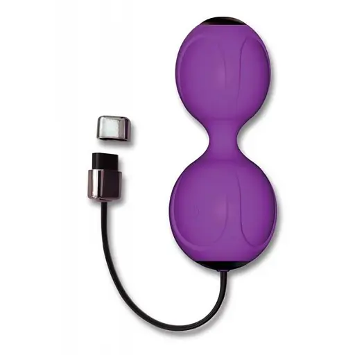 Вагинальные шарики Adrien Lastic Kegel Vibe, 19 см, фиолетовый - фото 3