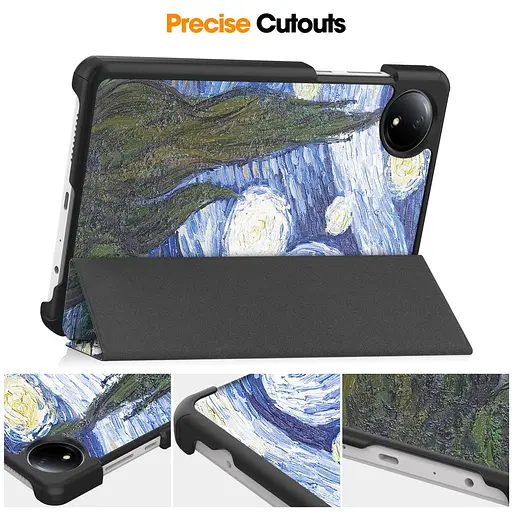 Чехол HardPrinted с рисунком для Xiaomi Redmi Pad SE 8.7 ВанГог - фото 4