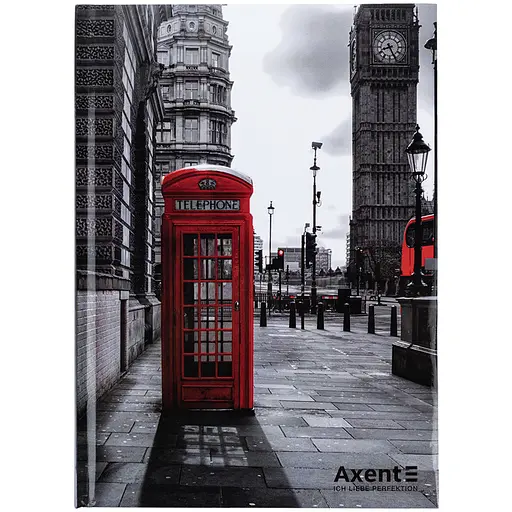 Книга записная Axent R&amp;B Telephone А5 в клеточку 96 листов (8457-5-A) - фото 5