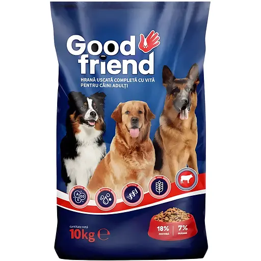 Сухий корм для собак Good Friend зі смаком яловичини 10 кг