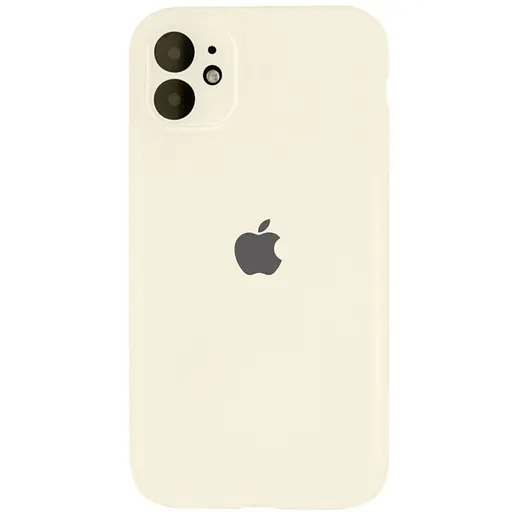 Чохол Epik Silicone Case Full Camera Protective AA для Apple iPhone 12 6.1 Бежевий/Antique White
