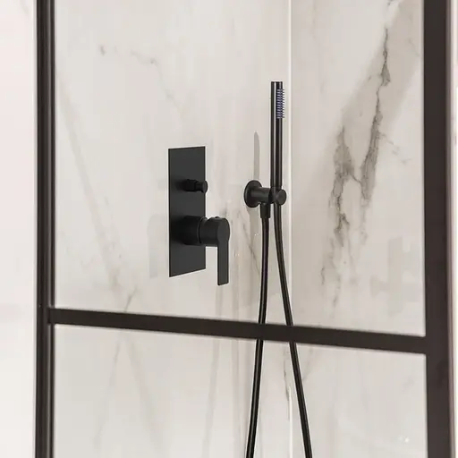 Змішувач прихованого монтажу Paffoni Tango чорний матовий TA 015 NO/M, Чорний матовий - фото 2