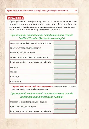 Історія України. 9 клас. Універсальний робочий зошит - фото 8