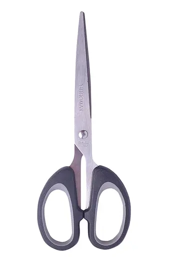 Ножницы офисные Jobmax, 163 мм, серые вставки