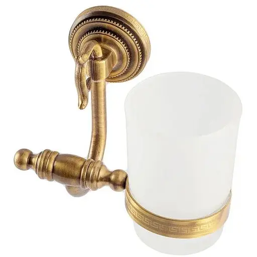 Склянка для зубних щіток Kugu Versace Antique 206A бронза - фото 1